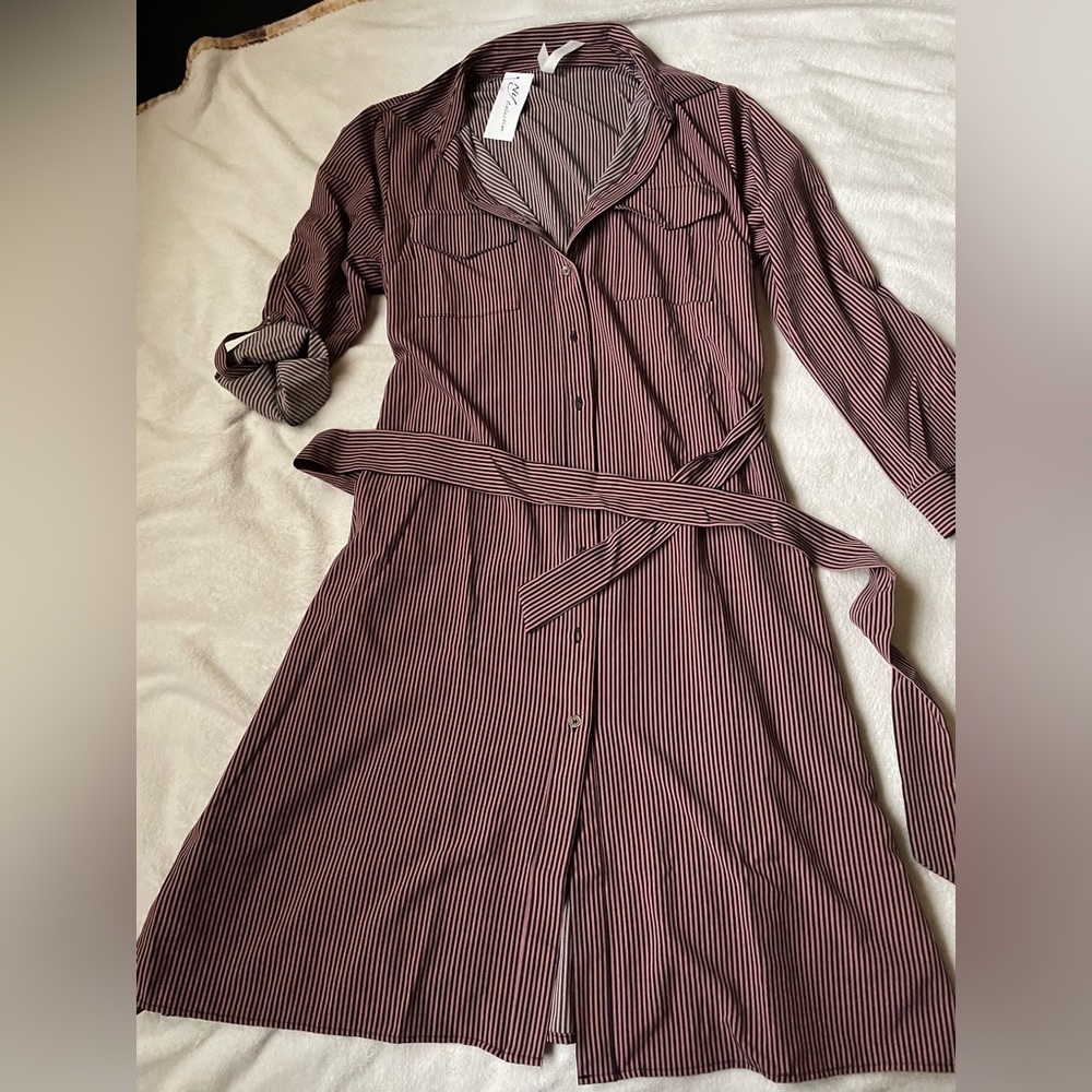 NY collection  striped dress size XL
